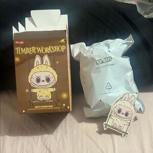 Pop Land Exclusive - Timber Workshop Labubu